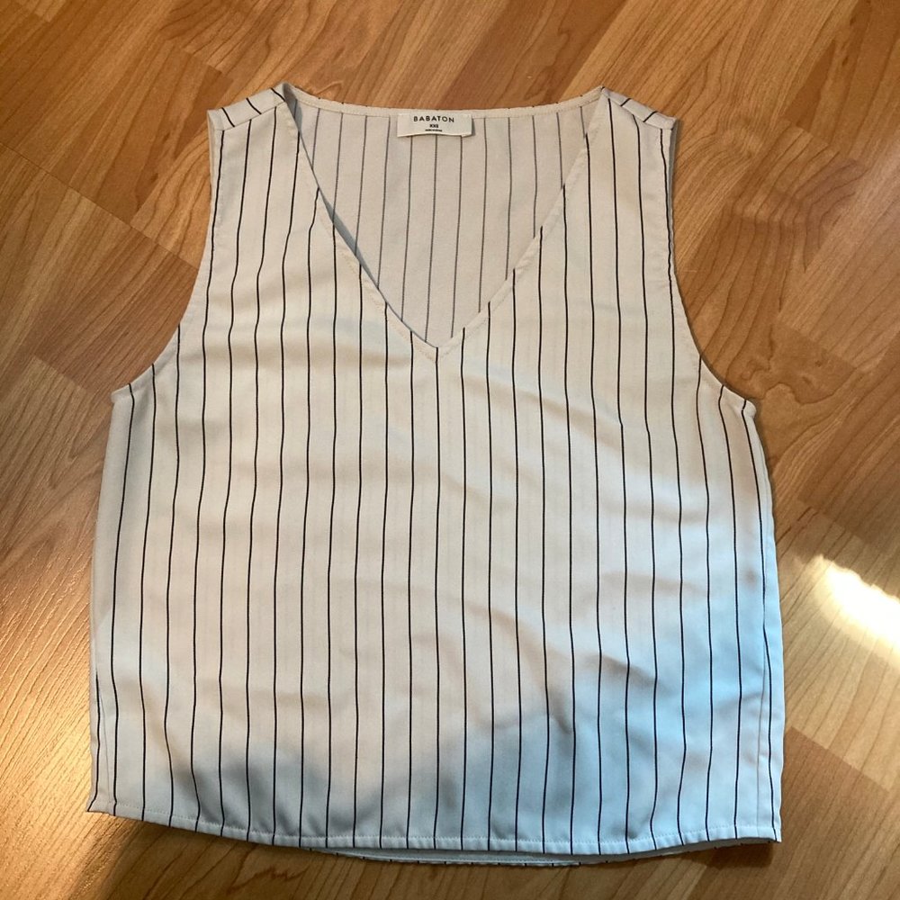 Aritzia Babaton XXS Murphy tank top blouse
